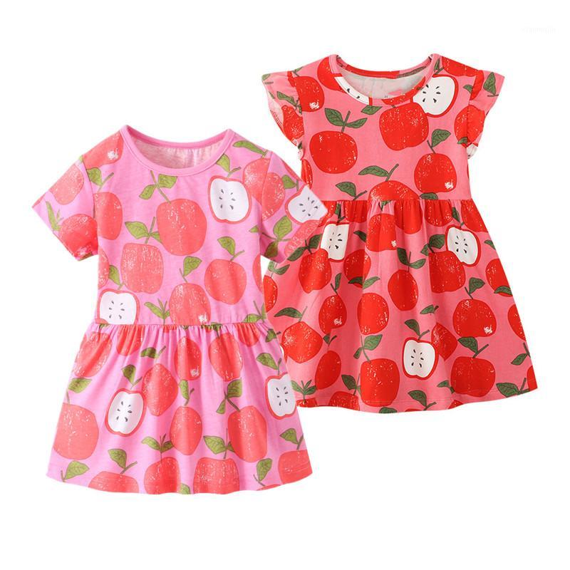 Cute Kids Casual Dress Fruit Printed Little Girls Princess Dresses Children O-Neck For 2-7 Years Summer Cotton Red Kids Clothes1
Cute Kids Casual Dress Fruit Printed Little Girls Princess Dresses Children O-Neck For 2-7 Years Summer Cotton Red Kids Clothes1