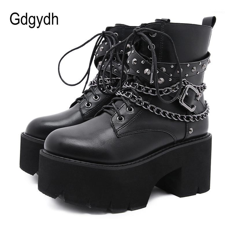 Gdgydh 2020 Gothic Black Ankle Boots For Women Plus High Heel Female Shoes Lace-Up Nigh Club Black Sexy Rivets Chain Short Boots1, Black shoes
Gdgydh 2020 Gothic Black Ankle Boots For Women Plus High Heel Female Shoes Lace-Up Nigh Club Black Sexy Rivets Chain Short Boots1, Black shoes