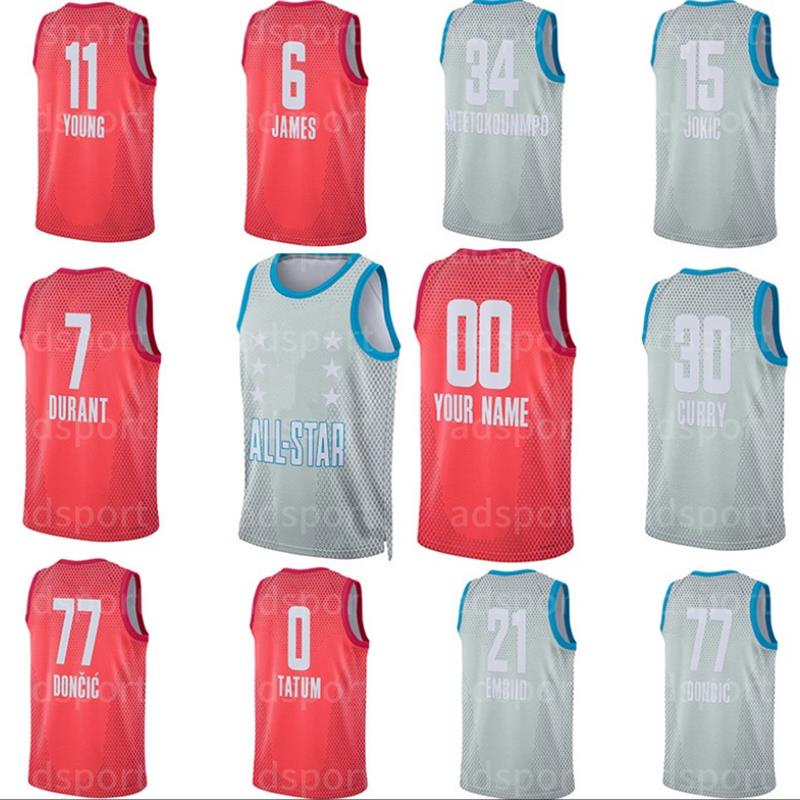 2022 All-Star Basketball Jerseys 6 James Stephen Curry Kevin Giannis Durant Antetokounmpo Towns Joel DeMar DeRozan Embiid Jayson Jokic Tatum Darius Garland Morant, Red
2022 All-Star Basketball Jerseys 6 James Stephen Curry Kevin Giannis Durant Antetokounmpo Towns Joel DeMar DeRozan Embiid Jayson Jokic Tatum Darius Garland Morant, Red