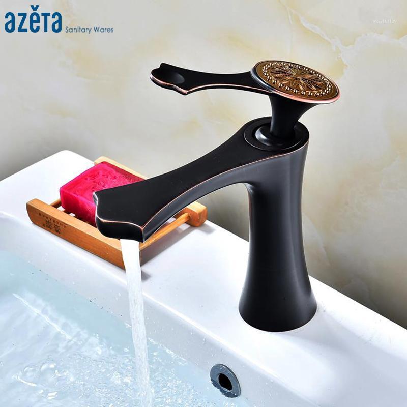 Azeta Free Shipping Basin Faucets Antique Black Bathroom Faucet Mixer Single Handle Water Tap Deck Mounted Wash Mixer AT6306AB1
Azeta Free Shipping Basin Faucets Antique Black Bathroom Faucet Mixer Single Handle Water Tap Deck Mounted Wash Mixer AT6306AB1