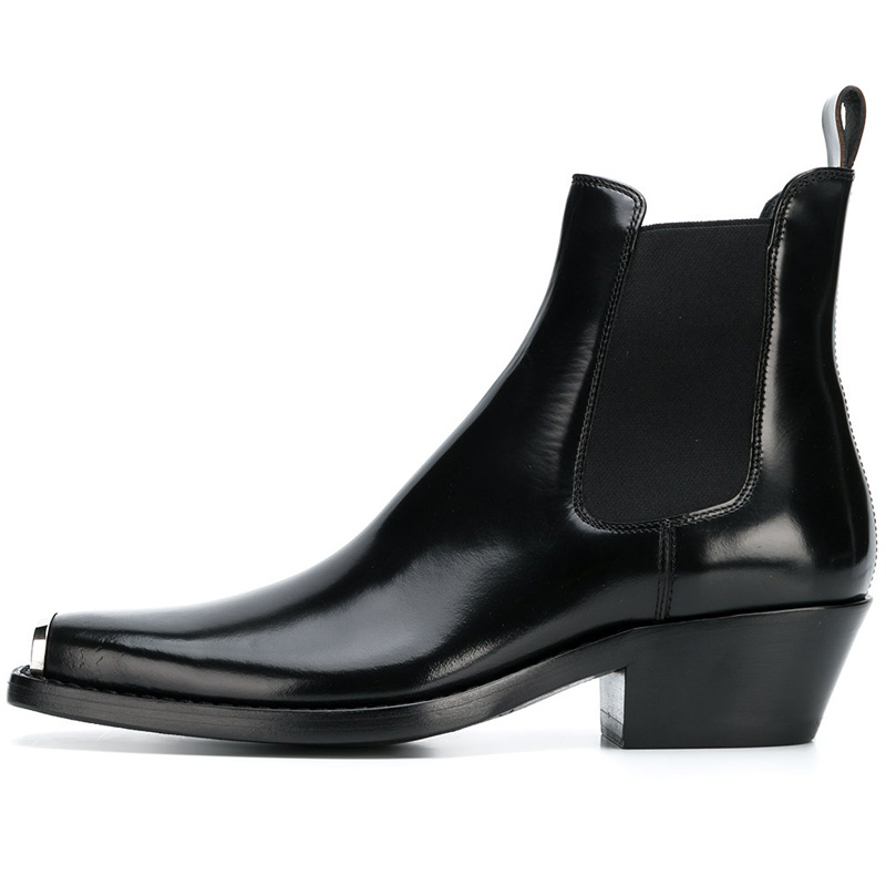 Fashion new list handmade personality men's genuine leather boots men's square toe Martin ankle boots British trend shoes, As picture
Fashion new list handmade personality men's genuine leather boots men's square toe Martin ankle boots British trend shoes, As picture