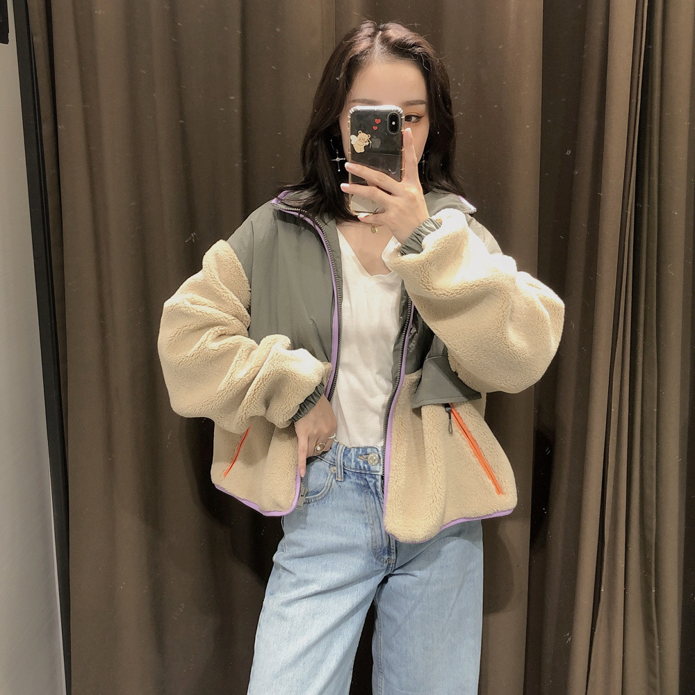 2021 New Lt2395 Fashion Short Splicing Plush Jacket Lamb Wool Casual Stand Collar Thickened Coat for Women L022, See chart
2021 New Lt2395 Fashion Short Splicing Plush Jacket Lamb Wool Casual Stand Collar Thickened Coat for Women L022, See chart