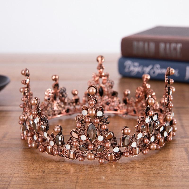 MAR025 Classic baroque round miss universe diamond pearl princess bridal tall tiara classic pageant wedding crown for brides
MAR025 Classic baroque round miss universe diamond pearl princess bridal tall tiara classic pageant wedding crown for brides