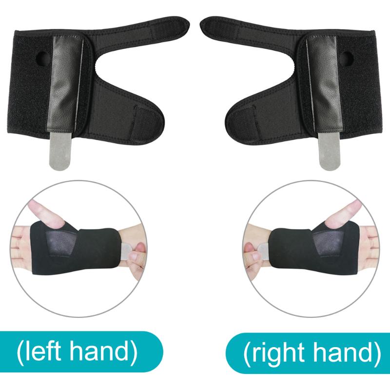 Wrist Support Brace Protector Carpal Fitness Sports Pain Relief Fractures Carpal Tunnel Black Wristbands Left hand /Right hand
Wrist Support Brace Protector Carpal Fitness Sports Pain Relief Fractures Carpal Tunnel Black Wristbands Left hand /Right hand