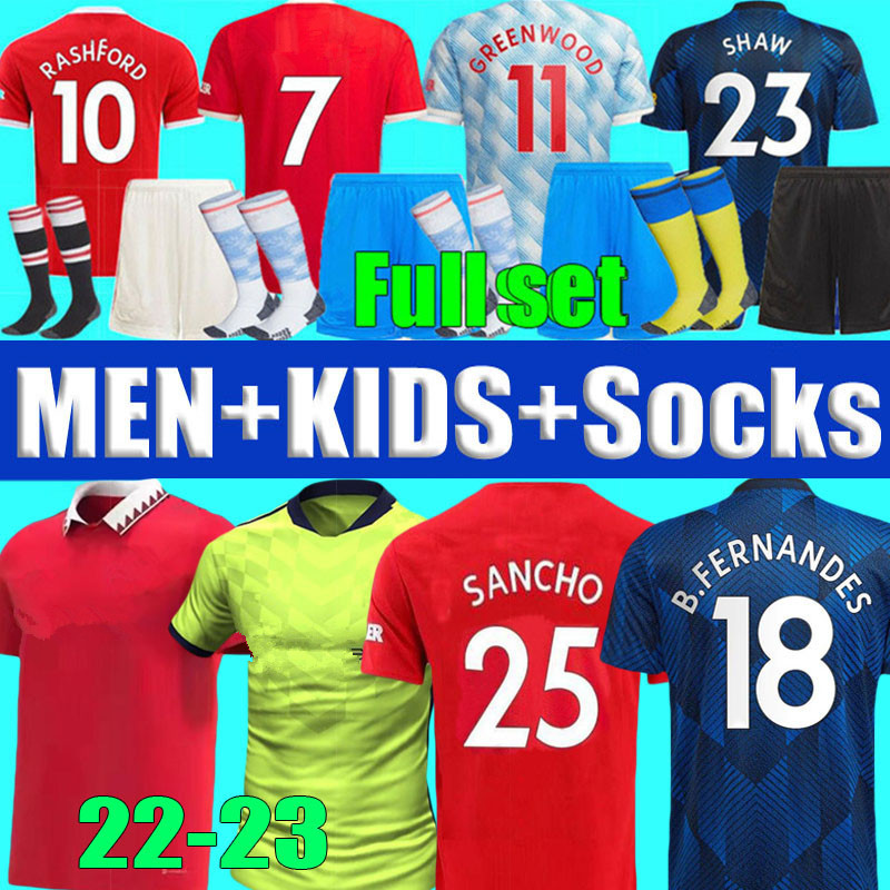SANCHO Manchester soccer jerseys 2021 2022 UNITED Fans Player version RONALDO RASHFORD 21 22 23 MAN BRUNO FERNANDES POGBA CAVANI football shirt UTD men kids kit sets, Fans home
SANCHO Manchester soccer jerseys 2021 2022 UNITED Fans Player version RONALDO RASHFORD 21 22 23 MAN BRUNO FERNANDES POGBA CAVANI football shirt UTD men kids kit sets, Fans home