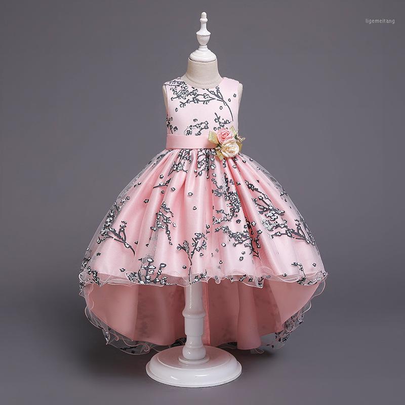 Girls Wedding Party Dress Summer Kids Dresses For Children Costume Elegant Princess Dresses Flower Girls Evening Teenage1, Pink 
Girls Wedding Party Dress Summer Kids Dresses For Children Costume Elegant Princess Dresses Flower Girls Evening Teenage1, Pink
