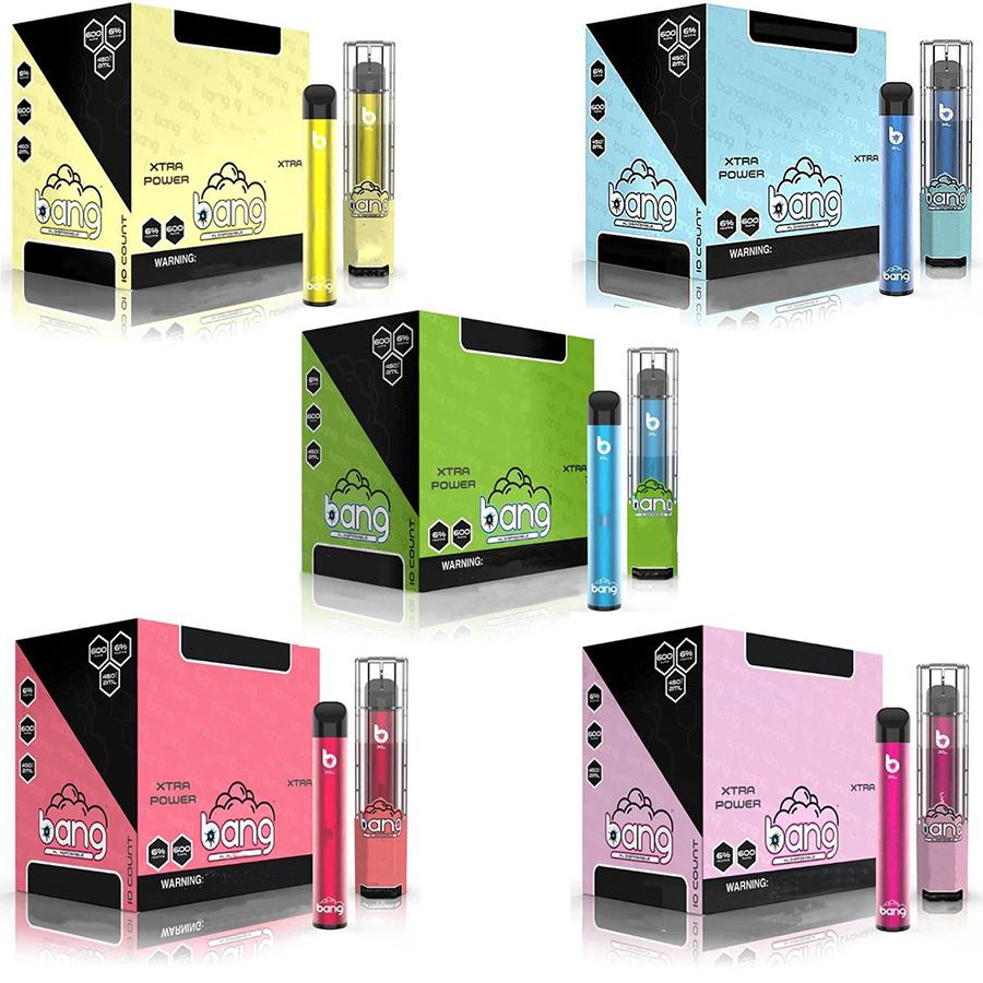 Bang XL Xtra Disposable E-Cigarettes Vape Pen Empty 2ml Cartridges Pods 450mAh Battery Vaporizer Kit Bars Plus Vapor Device
Bang XL Xtra Disposable E-Cigarettes Vape Pen Empty 2ml Cartridges Pods 450mAh Battery Vaporizer Kit Bars Plus Vapor Device