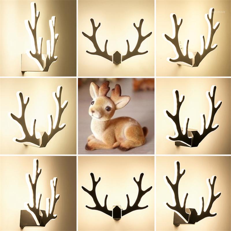 Nordic Modern LED Antlers Wall Lamps Children Bedroom Living Room Decorative Wall Light Corridor Aisle Lighting Sconce Lamp1
Nordic Modern LED Antlers Wall Lamps Children Bedroom Living Room Decorative Wall Light Corridor Aisle Lighting Sconce Lamp1