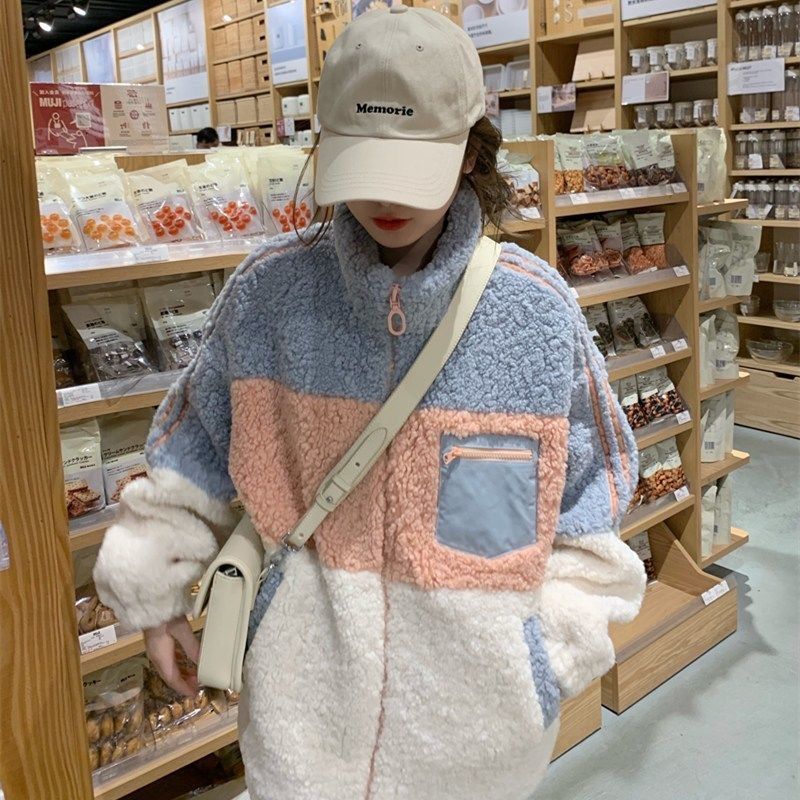 2021 High quality Wool Female Ale Roughneck Winter Version of Sewing Color Top Short Tide 5B3X, Blue
2021 High quality Wool Female Ale Roughneck Winter Version of Sewing Color Top Short Tide 5B3X, Blue