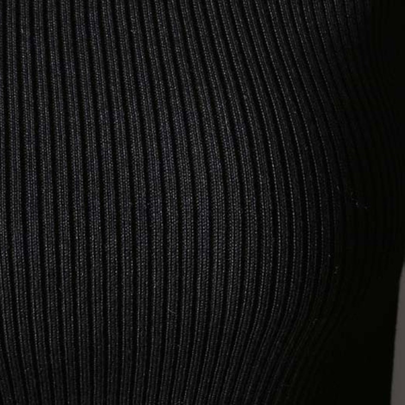 TWOTWINSTYLE Patchwork Sweater Women Turtleneck Puff Long Sleeve Ruffle Hem Knitting Pullover Tops Female Spring Korean 201223
