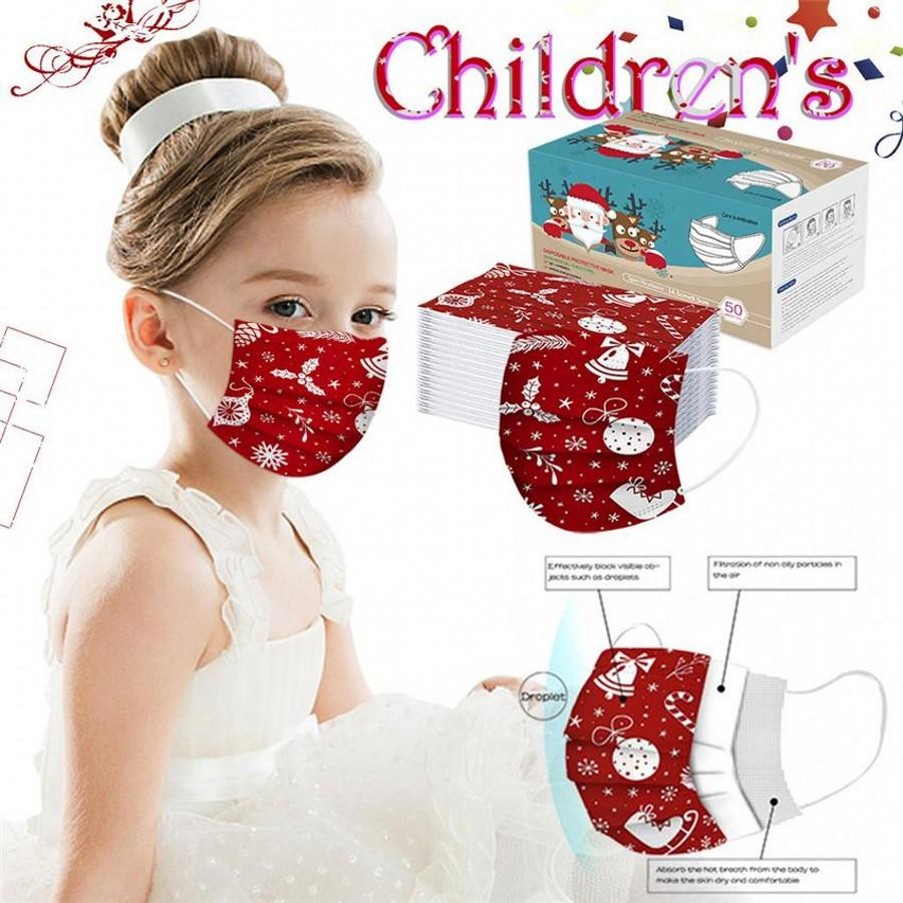2020 Kids Christmas Face Masks Santa Snowman Gift Print Kids Adult Children 3-Layer Protection Health Mask Face Sanitary FY0103
2020 Kids Christmas Face Masks Santa Snowman Gift Print Kids Adult Children 3-Layer Protection Health Mask Face Sanitary FY0103