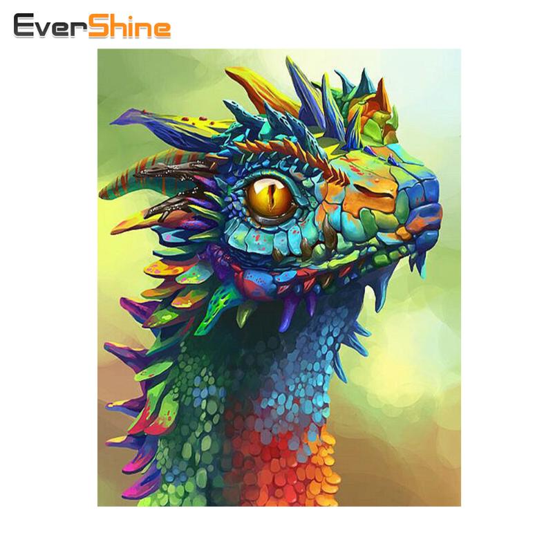 EverShine Diamond Embroidery Animal Full Diamond Painting Cross Stitch Big Dragon Mosaic Pictures of Rhinestones Home Decoration
EverShine Diamond Embroidery Animal Full Diamond Painting Cross Stitch Big Dragon Mosaic Pictures of Rhinestones Home Decoration