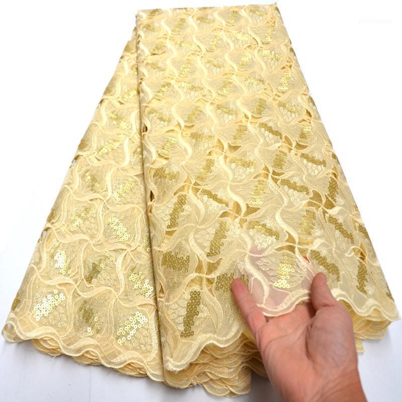 FOLASADE African Organza Lace Fabric Embroidered Nigerian Laces Fabric 2020 High Quality Gold French Tulle Lace For Women1 
FOLASADE African Organza Lace Fabric Embroidered Nigerian Laces Fabric 2020 High Quality Gold French Tulle Lace For Women1