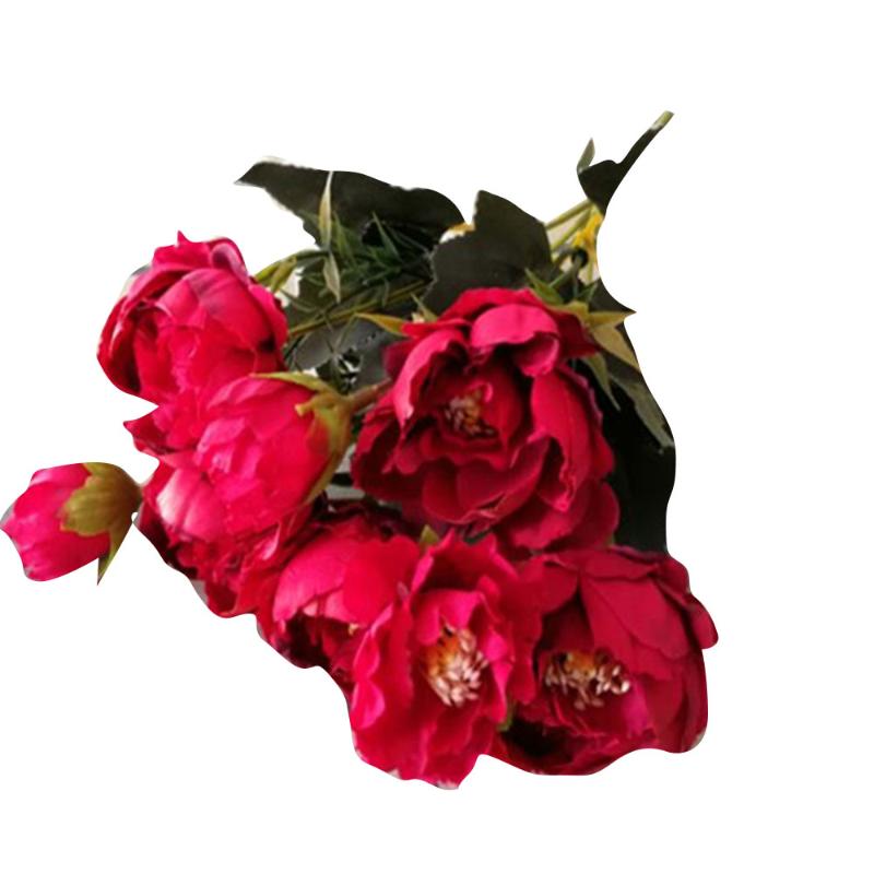 Artificial Rose Peony Silk Flowers Fake Floral Bouquet Art Simulated Wedding Party Home Garden Decor, Blue
Artificial Rose Peony Silk Flowers Fake Floral Bouquet Art Simulated Wedding Party Home Garden Decor, Blue
