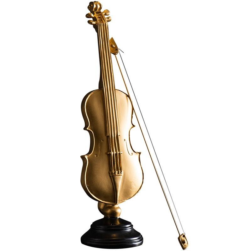 Retro Golden Violin Statue Decor Resin Art Sculpture Crafts Ornaments Vintage Instrument Office Desktop Home Decor
Retro Golden Violin Statue Decor Resin Art Sculpture Crafts Ornaments Vintage Instrument Office Desktop Home Decor