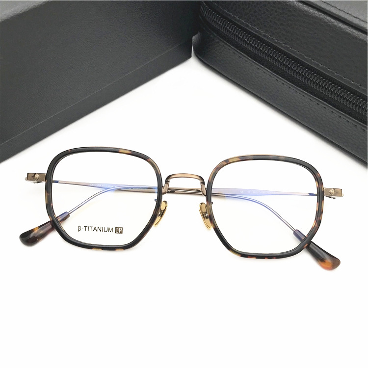 Brand Designer Glasses Frame Fashion Retro Polygon Optical Eyeglasses Frames for Men Women Myopia Glasses HighQualitly Titanium Eyewear
Brand Designer Glasses Frame Fashion Retro Polygon Optical Eyeglasses Frames for Men Women Myopia Glasses HighQualitly Titanium Eyewear