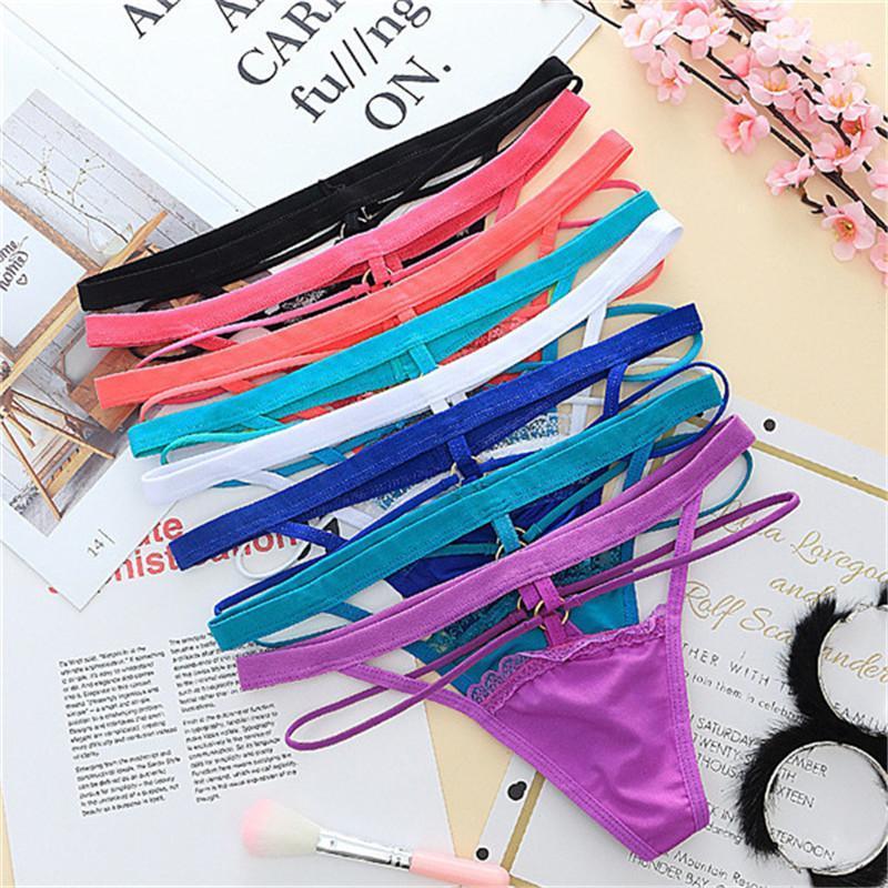 New arrival underwear women string 5pcs/lot low waist thongs and g strings sexy panties woman's and femme Ultra-thin panties1, Multi
New arrival underwear women string 5pcs/lot low waist thongs and g strings sexy panties woman's and femme Ultra-thin panties1, Multi