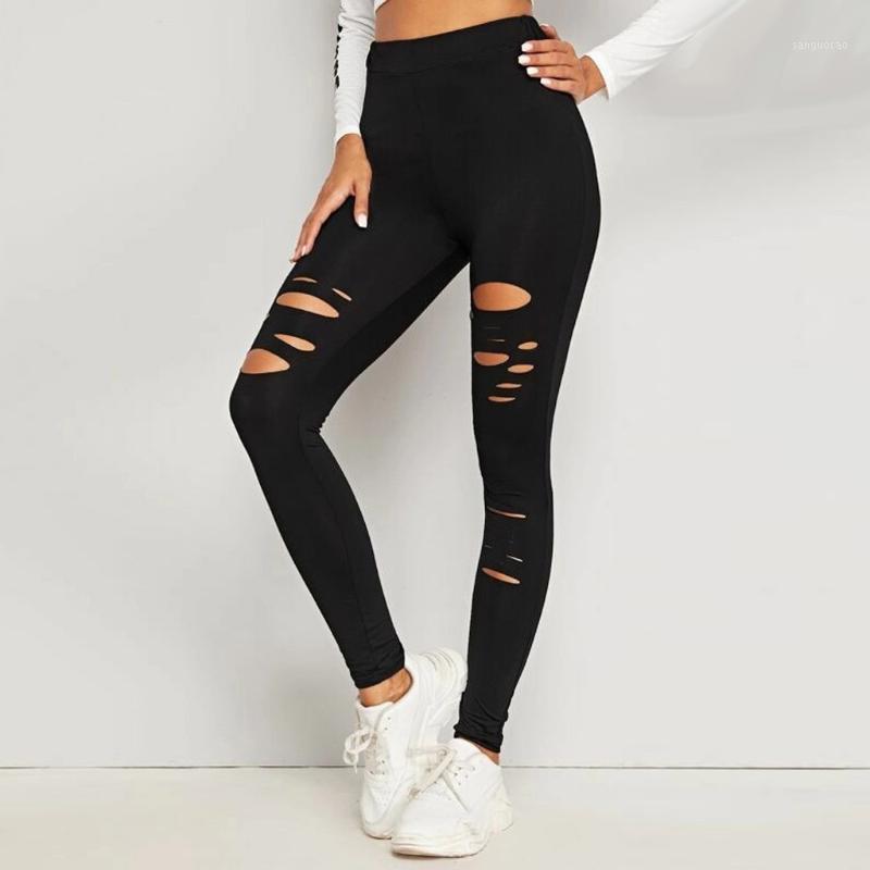 Women Hole Pant Solid Color Leggings Tightening Sports Casual Yoga Pants Skinny Slim Hole Ripped Leggings Womens Pants #421, Black
Women Hole Pant Solid Color Leggings Tightening Sports Casual Yoga Pants Skinny Slim Hole Ripped Leggings Womens Pants #421, Black