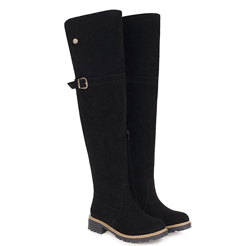 Nubuck Leather Flat Retro Rider Boots Low-Heeled Cow Suede Side Zipper Wool Women's Boots With Stitching Warmth Knee, Beige
Nubuck Leather Flat Retro Rider Boots Low-Heeled Cow Suede Side Zipper Wool Women's Boots With Stitching Warmth Knee, Beige