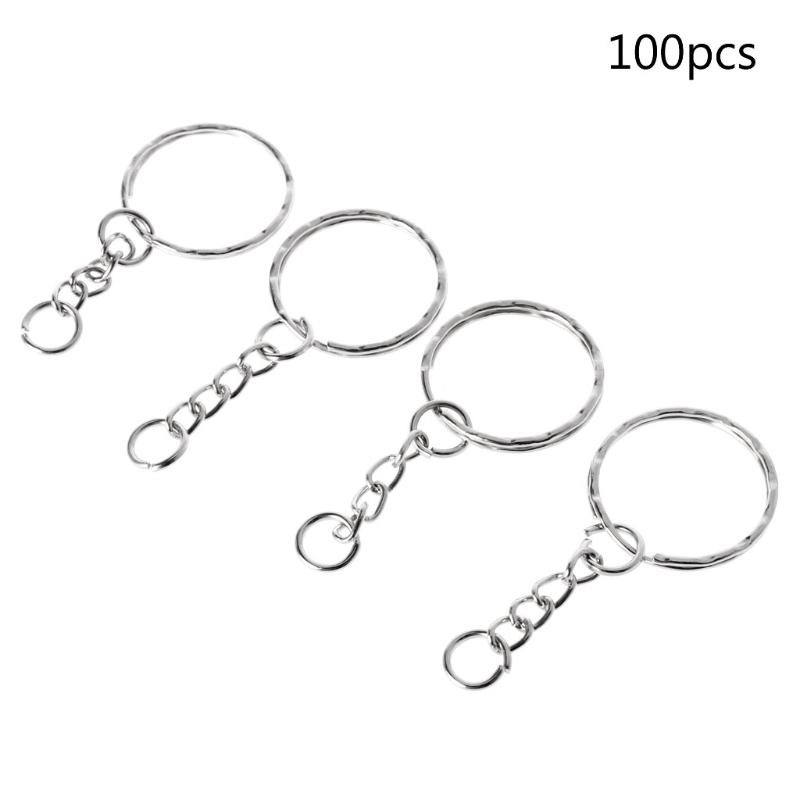 100pcs/set DIY 25mm Keyring Keychain Split Ring Short Chain Key Fob Rings Craft, Slivery;golden
100pcs/set DIY 25mm Keyring Keychain Split Ring Short Chain Key Fob Rings Craft, Slivery;golden