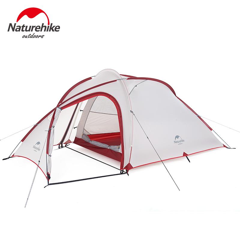 Naturehike Hiby Double Layers 20D Nylon Tent for 3 - 4 Families 4 Seasons Outdoor Camping Travel
Naturehike Hiby Double Layers 20D Nylon Tent for 3 - 4 Families 4 Seasons Outdoor Camping Travel