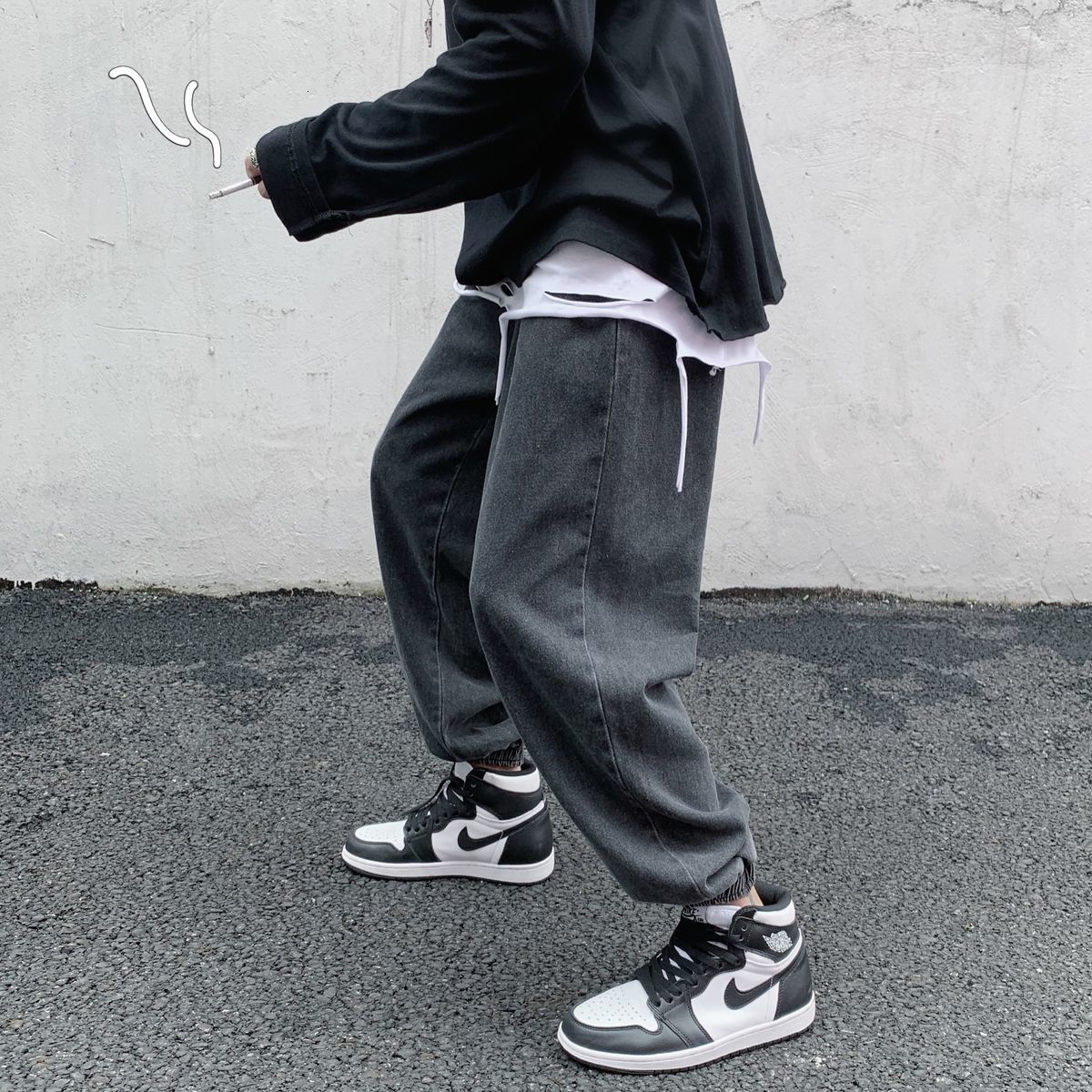 2021 Autumn Winter New Men's Korean Streetwear Denim Solid Color Woman Casual Oversize Jeans Male Fashion Pants 4pof, Lightblue
2021 Autumn Winter New Men's Korean Streetwear Denim Solid Color Woman Casual Oversize Jeans Male Fashion Pants 4pof, Lightblue