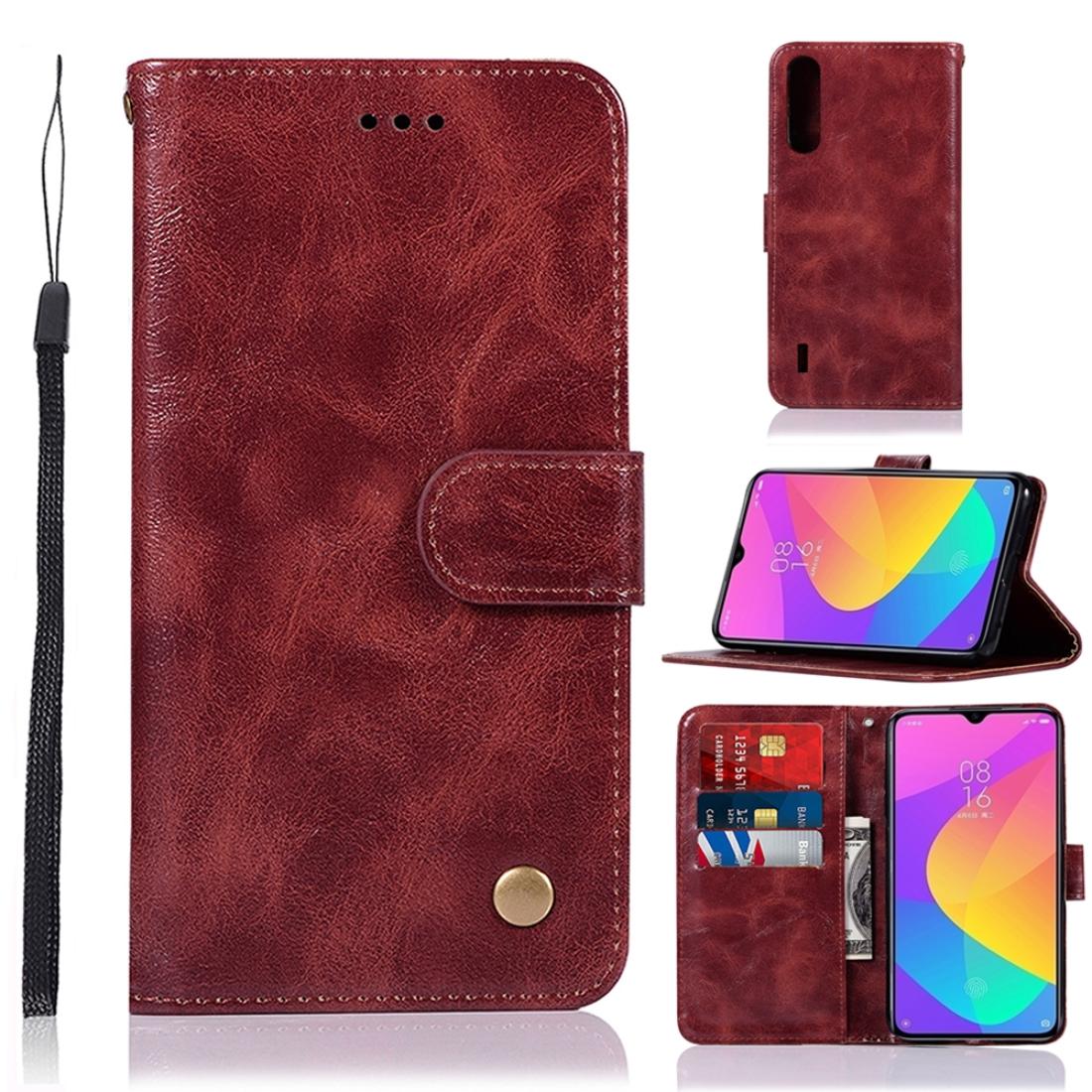 For Xiaomi Mi CC9 Retro Copper Button Crazy Horse Horizontal Flip PU Leather Case with Holder Card Slots Wallet Lanyard
For Xiaomi Mi CC9 Retro Copper Button Crazy Horse Horizontal Flip PU Leather Case with Holder Card Slots Wallet Lanyard