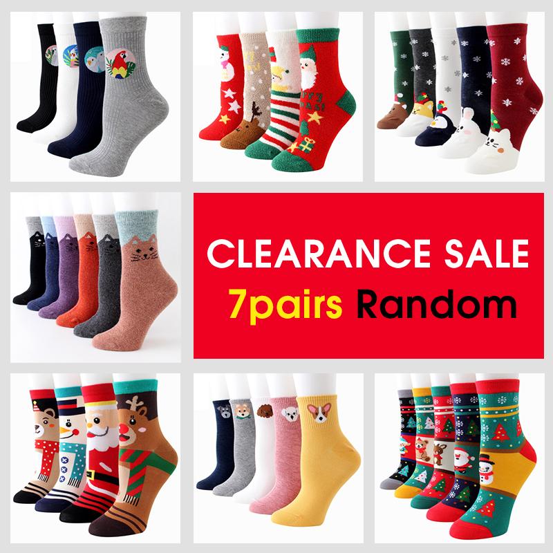 Women Cotton Socks Harajuku Socken Cute Cartoon Winter Sock kawaii Spotted Socks Set Animal Print 7 pairs/batch Sale #F, 7pairs random
Women Cotton Socks Harajuku Socken Cute Cartoon Winter Sock kawaii Spotted Socks Set Animal Print 7 pairs/batch Sale #F, 7pairs random