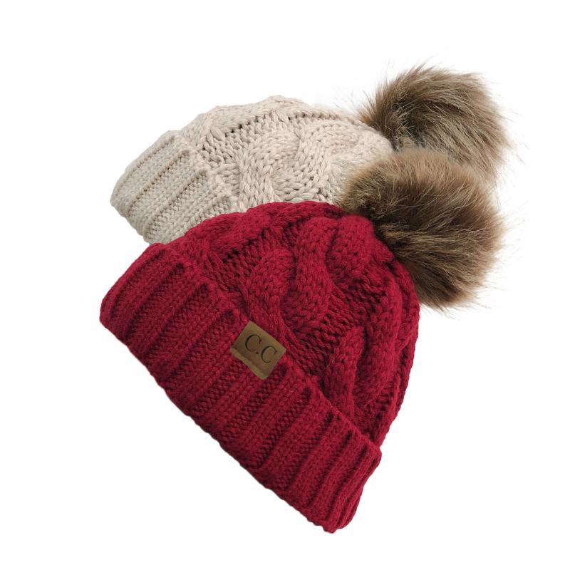 Beanie/Skull Caps Women Skullies Beanie Winter Faux Fur Pom Poms Hat Hats For Girls Soft Knitted Wholesale, White
Beanie/Skull Caps Women Skullies Beanie Winter Faux Fur Pom Poms Hat Hats For Girls Soft Knitted Wholesale, White