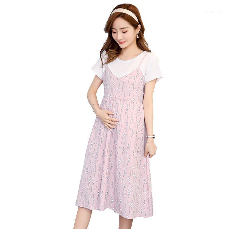 New Summer Pregnant Women Cotton Floral Dress Pregnancy Dress Faux 2Pcs Clothing Vestidos Maternity Dresses For Photo Shoot S1111, Light purple
New Summer Pregnant Women Cotton Floral Dress Pregnancy Dress Faux 2Pcs Clothing Vestidos Maternity Dresses For Photo Shoot S1111, Light purple