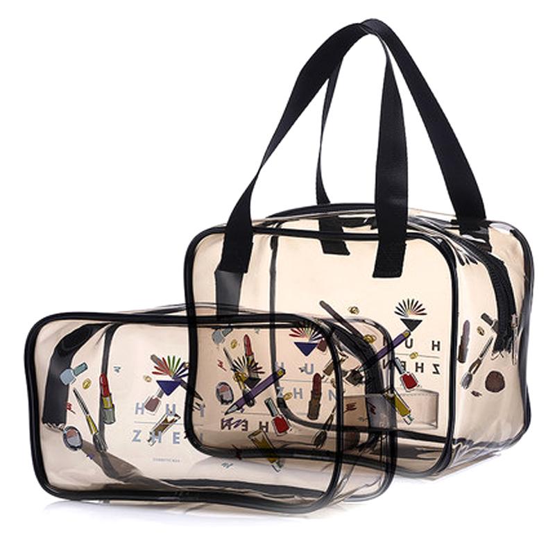 2PCS Durable Thickened PVC Women's Transparent Cosmetic Zipper Bag Multi Purpose Large Capacity Waterproof Travel Toiletry Kits
2PCS Durable Thickened PVC Women's Transparent Cosmetic Zipper Bag Multi Purpose Large Capacity Waterproof Travel Toiletry Kits