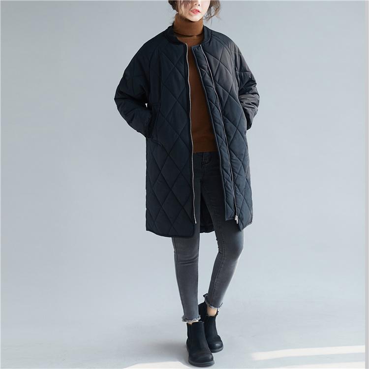Obrix Loose Casual Style Female Autumn Winter Jacket O-Neck Full Sleeve Zip Up Pockets Straight Jacket For Women, Black
Obrix Loose Casual Style Female Autumn Winter Jacket O-Neck Full Sleeve Zip Up Pockets Straight Jacket For Women, Black