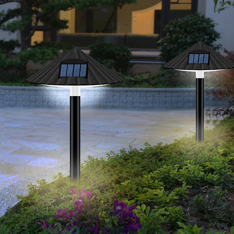 2pcs Solar Garden Light LED Solar Powered Mushroom Lamp Lanterns Waterproof Outdoor Landscape Lighting For Pathway Patio Yard Lawn