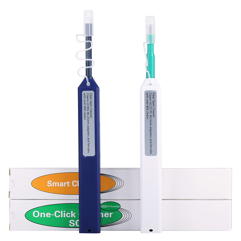 LC/SC/FC/ST One-Click Cleaner Tool 1.25mm and 2.5mm Fiber Optic Cleaning Pen Universal Connector 800 Fiber Optic Cleaner
LC/SC/FC/ST One-Click Cleaner Tool 1.25mm and 2.5mm Fiber Optic Cleaning Pen Universal Connector 800 Fiber Optic Cleaner