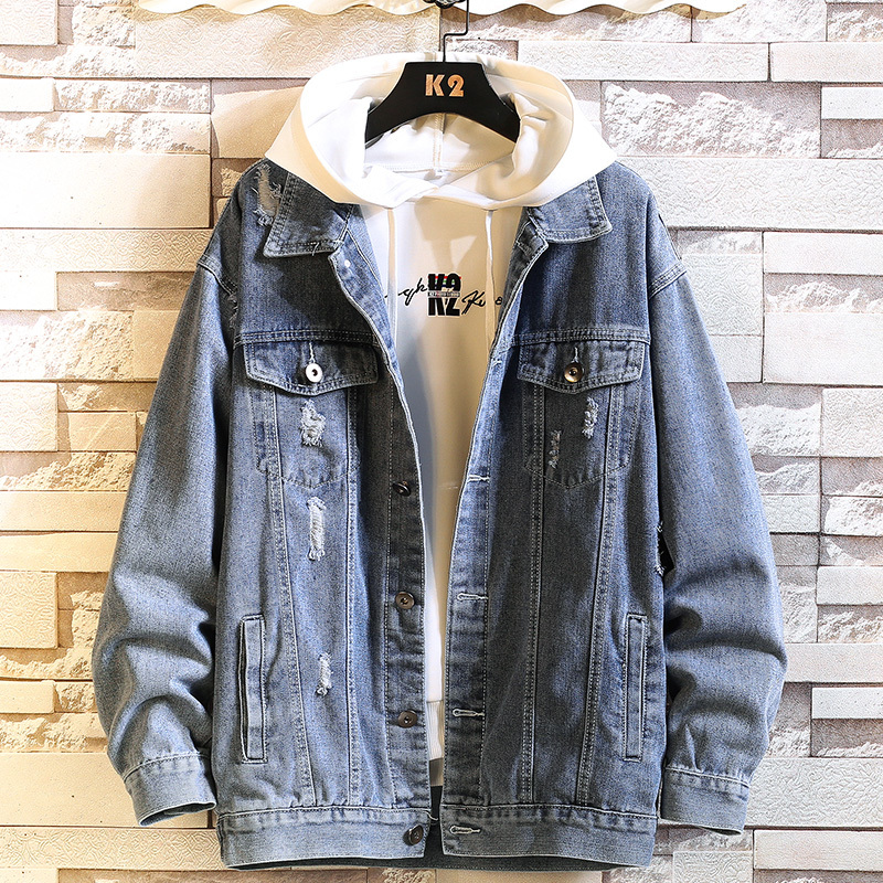 2021 New Color Denies Spring Autumn Male Jacket Marks Street Men's Clothing Large Size 9yn6, Blue
2021 New Color Denies Spring Autumn Male Jacket Marks Street Men's Clothing Large Size 9yn6, Blue