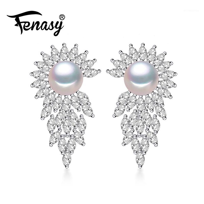 FENASY pearl jewelry,natural pearl earrings freshwater pearls sterling silver jewelry bohemian party wedding Stud Earrings1 
FENASY pearl jewelry,natural pearl earrings freshwater pearls sterling silver jewelry bohemian party wedding Stud Earrings1