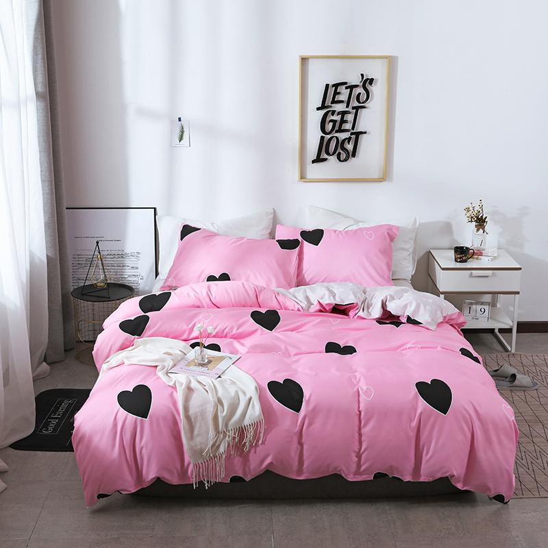 Bedding Set 2 3 Pcs Duvet Cover Sweet Heart Pillowcases Set Stripe Cell Nordic Style Bed Linen US AU EU Full Single Queen, Color 2
Bedding Set 2 3 Pcs Duvet Cover Sweet Heart Pillowcases Set Stripe Cell Nordic Style Bed Linen US AU EU Full Single Queen, Color 2