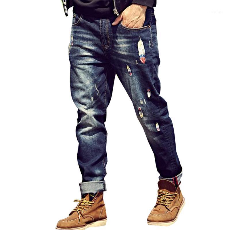 Embroiderd Jeans Men Fashion Feathers Embroidery Designer Brand Clothes Quality Straight Blue Casual Stretch Male Big Size S-6XL1, Pt6126
Embroiderd Jeans Men Fashion Feathers Embroidery Designer Brand Clothes Quality Straight Blue Casual Stretch Male Big Size S-6XL1, Pt6126