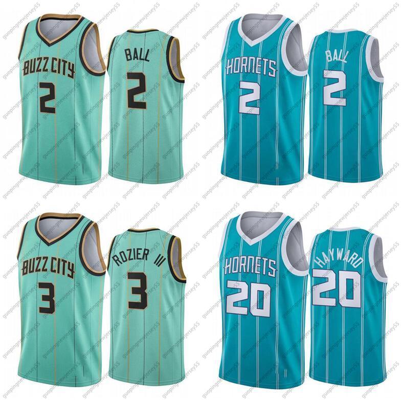 Men S-6XL basketball Jersey 2 LaMelo Ball 3 Rozier 20 Hayward Mint Green white purple City sleeveless Jerseys
Men S-6XL basketball Jersey 2 LaMelo Ball 3 Rozier 20 Hayward Mint Green white purple City sleeveless Jerseys