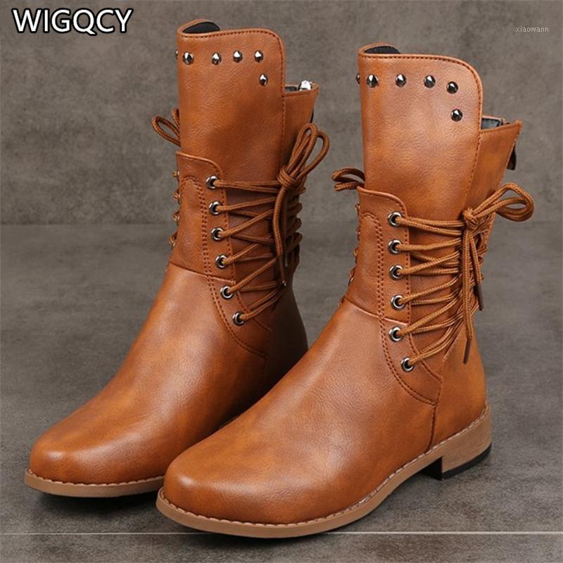 2020 Winter New Women Retro Faux Fur Winter Boots Round Toe Rivet Vintage Casual Boots Lace Up Mid-Calf For Women1, Black
2020 Winter New Women Retro Faux Fur Winter Boots Round Toe Rivet Vintage Casual Boots Lace Up Mid-Calf For Women1, Black