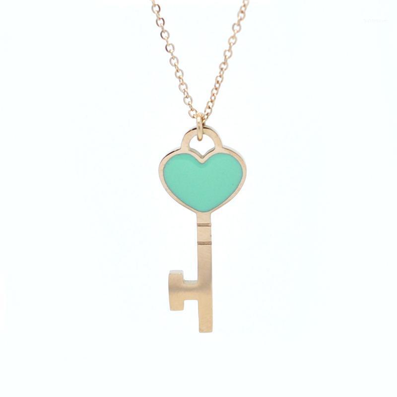 Brand "FOREVER LOVE" Short Chain Choker Necklace Steel Stamp Enamel Heart Key Pendant Necklace For Women Lover Jewelry Gift1
Brand "FOREVER LOVE" Short Chain Choker Necklace Steel Stamp Enamel Heart Key Pendant Necklace For Women Lover Jewelry Gift1