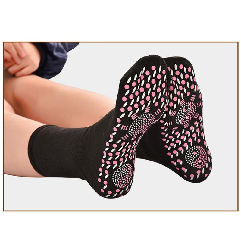 1Pair Tourmaline Self Heating Heated Socks For Women Men Magnetic Therapy Help Warm Cold Feet Comfort Health Heated Socks, Black
1Pair Tourmaline Self Heating Heated Socks For Women Men Magnetic Therapy Help Warm Cold Feet Comfort Health Heated Socks, Black