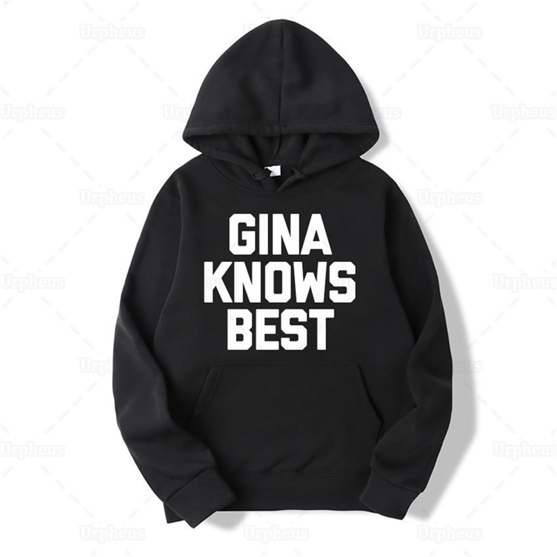 Brooklyn Nine Nine Merch Gina Knows Best Hoodie Sweatershirt Same Style Graphic Hoodies 201212