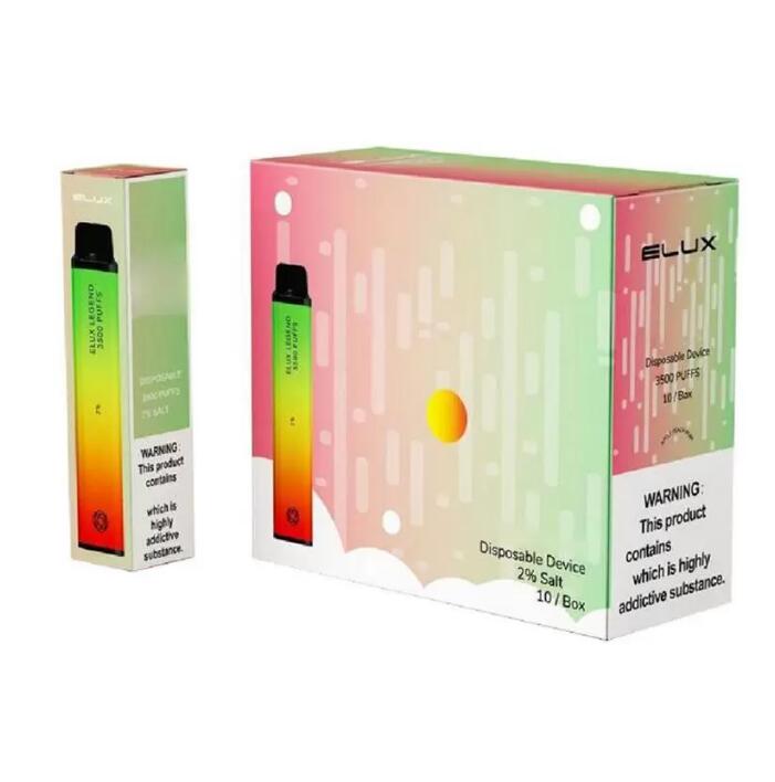 Elux Legend 3500 Puffs Disposable Vape Pen E Cigarettes 2% 1500mAh Battery Vaporizer Stick Vapor Kit 10m VS bang xxl SWICH air bar max gunnpod
Elux Legend 3500 Puffs Disposable Vape Pen E Cigarettes 2% 1500mAh Battery Vaporizer Stick Vapor Kit 10m VS bang xxl SWICH air bar max gunnpod