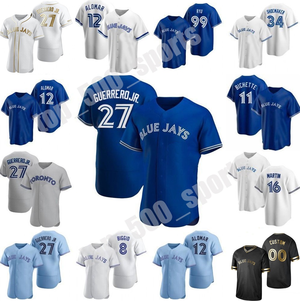 11 Bo Bichette Toronto 2020 Jersey Blue Jays Vladimir Guerrero Jr. Cavan Biggio Hyun-Jin Ryu Yamaguchi Randal Grichuk Drury Hernandez Jansen, Blue;black
11 Bo Bichette Toronto 2020 Jersey Blue Jays Vladimir Guerrero Jr. Cavan Biggio Hyun-Jin Ryu Yamaguchi Randal Grichuk Drury Hernandez Jansen, Blue;black