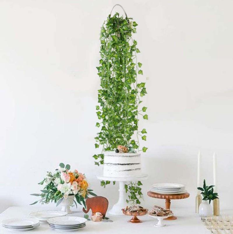 Artificial Ivy Green Leaf Garland Plants Vine Rattan Fake Foliage DIY Wall Haning Garland For Home Garden Wedding Decoratio #45
Artificial Ivy Green Leaf Garland Plants Vine Rattan Fake Foliage DIY Wall Haning Garland For Home Garden Wedding Decoratio #45