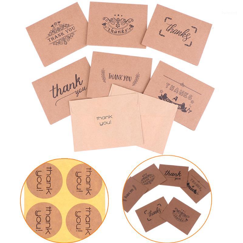 18pcs Thank You Greeting Card kraft Paper Envelopes Seal Sticker Wedding Party Mini Brown Paper Card Envelope Sticker Set1
18pcs Thank You Greeting Card kraft Paper Envelopes Seal Sticker Wedding Party Mini Brown Paper Card Envelope Sticker Set1