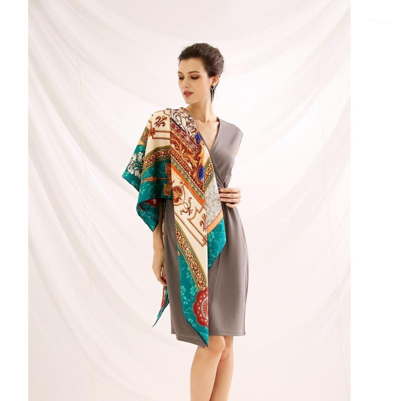 Scarves 16mm Top Grade 100% Silk Scarf Wraps Women Large Square Shawl Cape 135x135cm1
Scarves 16mm Top Grade 100% Silk Scarf Wraps Women Large Square Shawl Cape 135x135cm1