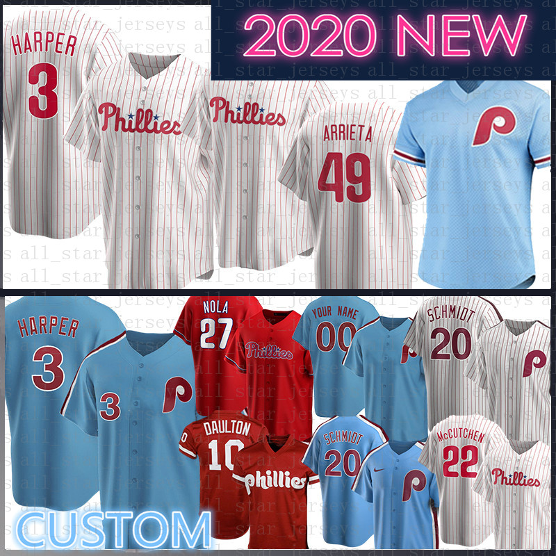 Jersey Bryce Baseball Custom Harper Mike Schmidt Andrew Tug Mcgraw Mccutchen Maikel Franco Steve Carlton Jim Thome Jean Segura, 2020 jersey(feichengren)
Jersey Bryce Baseball Custom Harper Mike Schmidt Andrew Tug Mcgraw Mccutchen Maikel Franco Steve Carlton Jim Thome Jean Segura, 2020 jersey(feichengren)