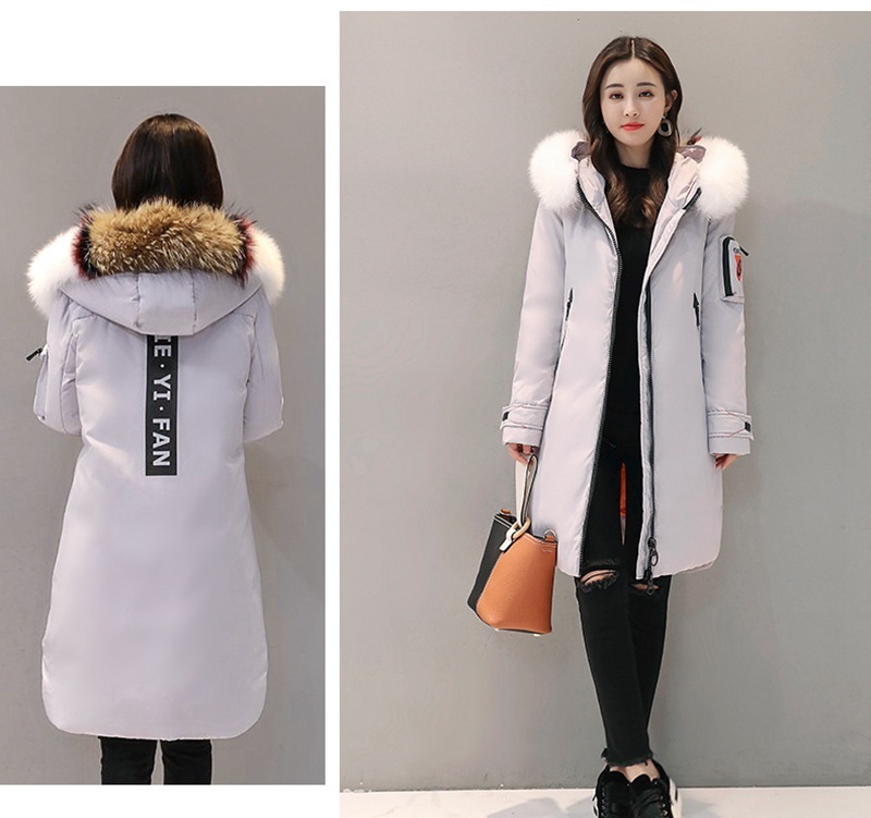 (TopFurMall)European Winter Women Parkas Down Coats Raccoon Fur Hoody Lady Long Outwear Overcoat LF9150 T200828